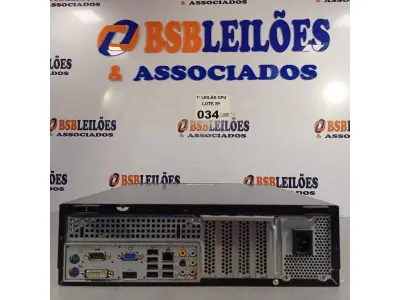 LOTE 034 - 01 CPU ITAUTEC INFOWAY SM 3330, PROCESSADOR PHENON X2, HD 500GB, MEMÓRIA 2GB DDR3. (NO ESTADO, LEILÃO NÃO TEM GARANTIA E NEM DEVOLUÇÃO, SUJEITO A POSSÍVEIS AVARIAS VISÍVEIS/OCULTAS E/OU AUSÊNCIA DE COMPONENTES).
