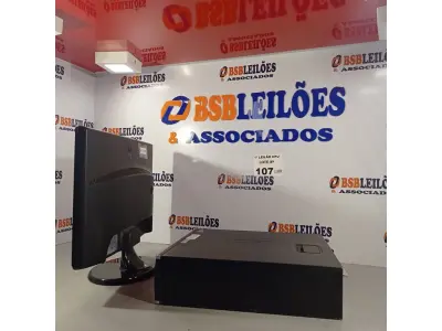 LOTE 107 - 01 CPU COMPAQ 6005, PROCESSADOR PHENON X2, 1TB HD, SEM MEMÓRIA E 01 MONITOR MARCA HP MODELO W2043S-PF. (NO ESTADO, LEILÃO NÃO TEM GARANTIA E NEM DEVOLUÇÃO, SUJEITO A POSSÍVEIS AVARIAS VISÍVEIS/OCULTAS E/OU AUSÊNCIA DE COMPONENTES).