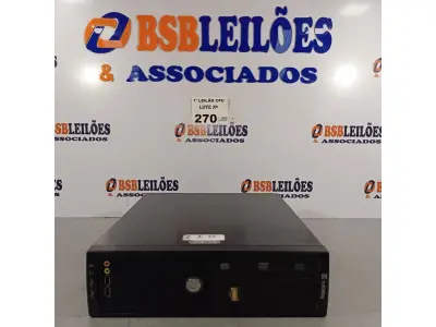 LOTE 270 - 01 CPU ITAUTEC INFOWAY SM 3330, PROCESSADOR PHENON X2, HD 500GB E MEMÓRIA 2GB DDR3. (NO ESTADO, LEILÃO NÃO TEM GARANTIA E NEM DEVOLUÇÃO, SUJEITO A POSSÍVEIS AVARIAS VISÍVEIS/OCULTAS E/OU AUSÊNCIA DE COMPONENTES).