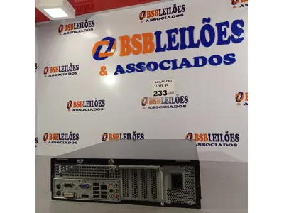 LOTE 233 - 01 CPU ITAUTEC INFOWAY SM 3330, PROCESSADOR PHENON X2, HD 500GB E MEMÓRIA 2GB DDR3. (NO ESTADO, LEILÃO NÃO TEM GARANTIA E NEM DEVOLUÇÃO, SUJEITO A POSSÍVEIS AVARIAS VISÍVEIS/OCULTAS E/OU AUSÊNCIA DE COMPONENTES).