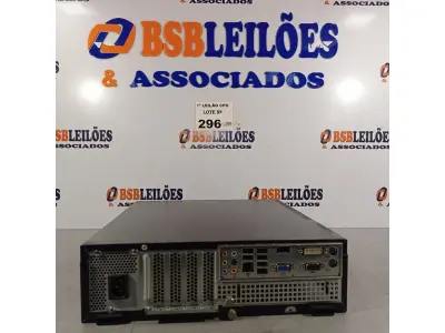 LOTE 296 - 01 CPU ITAUTEC INFOWAY SM 3330, PROCESSADOR PHENON X2, HD 500GB E MEMÓRIA 2GB DDR3. (NO ESTADO, LEILÃO NÃO TEM GARANTIA E NEM DEVOLUÇÃO, SUJEITO A POSSÍVEIS AVARIAS VISÍVEIS/OCULTAS E/OU AUSÊNCIA DE COMPONENTES).