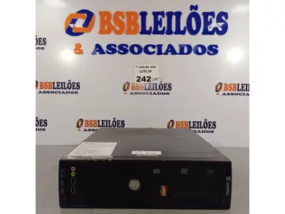 LOTE 242 - 01 CPU ITAUTEC INFOWAY SM 3330, PROCESSADOR PHENON X2, HD 500GB E MEMÓRIA 2GB DDR3. (NO ESTADO, LEILÃO NÃO TEM GARANTIA E NEM DEVOLUÇÃO, SUJEITO A POSSÍVEIS AVARIAS VISÍVEIS/OCULTAS E/OU AUSÊNCIA DE COMPONENTES).