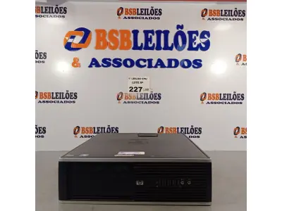 LOTE 227 - 01 CPU HP COMPAQ 6005, PROCESSADOR PHENON X2, HD 250 E MEMORIA 2GB. (NO ESTADO, LEILÃO NÃO TEM GARANTIA E NEM DEVOLUÇÃO, SUJEITO A POSSÍVEIS AVARIAS VISÍVEIS/OCULTAS E/OU AUSÊNCIA DE COMPONENTES).