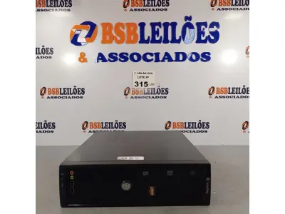 LOTE 315 - 01 CPU ITAUTEC INFOWAY SM 3330, PROCESSADOR PHENON X2, HD 500GB E MEMÓRIA 2GB DDR3. (NO ESTADO, LEILÃO NÃO TEM GARANTIA E NEM DEVOLUÇÃO, SUJEITO A POSSÍVEIS AVARIAS VISÍVEIS/OCULTAS E/OU AUSÊNCIA DE COMPONENTES).