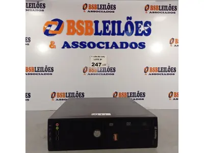 LOTE 247 - 01 CPU ITAUTEC INFOWAY SM 3330, PROCESSADOR PHENON X2, HD 500GB E MEMÓRIA 2GB DDR3. (NO ESTADO, LEILÃO NÃO TEM GARANTIA E NEM DEVOLUÇÃO, SUJEITO A POSSÍVEIS AVARIAS VISÍVEIS/OCULTAS E/OU AUSÊNCIA DE COMPONENTES).