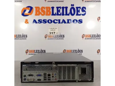 LOTE 317 - 01 CPU ITAUTEC INFOWAY SM 3330, PROCESSADOR PHENON X2, HD 500GB E MEMÓRIA 2GB DDR3. (NO ESTADO, LEILÃO NÃO TEM GARANTIA E NEM DEVOLUÇÃO, SUJEITO A POSSÍVEIS AVARIAS VISÍVEIS/OCULTAS E/OU AUSÊNCIA DE COMPONENTES).