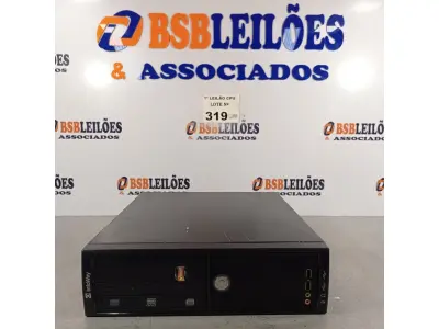 LOTE 319 - 01 CPU ITAUTEC INFOWAY SM 3330, PROCESSADOR PHENON X2, HD 500GB E MEMÓRIA 2GB DDR3. (NO ESTADO, LEILÃO NÃO TEM GARANTIA E NEM DEVOLUÇÃO, SUJEITO A POSSÍVEIS AVARIAS VISÍVEIS/OCULTAS E/OU AUSÊNCIA DE COMPONENTES).