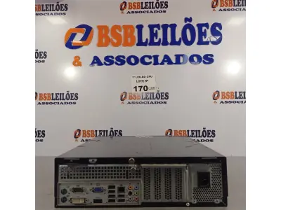 LOTE 170 - 01 CPU ITAUTEC INFOWAY SM 3330, PROCESSADOR PHENON X2, HD 500GB, MEMÓRIA 2GB DDR3. (NO ESTADO, LEILÃO NÃO TEM GARANTIA E NEM DEVOLUÇÃO, SUJEITO A POSSÍVEIS AVARIAS VISÍVEIS/OCULTAS E/OU AUSÊNCIA DE COMPONENTES).