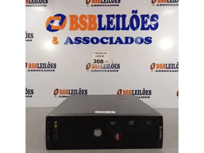 LOTE 308 - 01 CPU ITAUTEC INFOWAY SM 3330, PROCESSADOR PHENON X2, HD 500GB E MEMÓRIA 2GB DDR3. (NO ESTADO, LEILÃO NÃO TEM GARANTIA E NEM DEVOLUÇÃO, SUJEITO A POSSÍVEIS AVARIAS VISÍVEIS/OCULTAS E/OU AUSÊNCIA DE COMPONENTES).