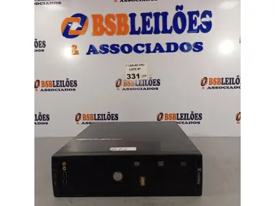 LOTE 331 - 01 CPU ITAUTEC INFOWAY SM 3330, PROCESSADOR PHENON X2, HD 500GB E MEMÓRIA 2GB DDR3. (NO ESTADO, LEILÃO NÃO TEM GARANTIA E NEM DEVOLUÇÃO, SUJEITO A POSSÍVEIS AVARIAS VISÍVEIS/OCULTAS E/OU AUSÊNCIA DE COMPONENTES).