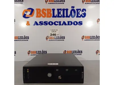 LOTE 246 - 01 CPU ITAUTEC INFOWAY SM 3330, PROCESSADOR PHENON X2, HD 500GB E MEMÓRIA 2GB DDR3. (NO ESTADO, LEILÃO NÃO TEM GARANTIA E NEM DEVOLUÇÃO, SUJEITO A POSSÍVEIS AVARIAS VISÍVEIS/OCULTAS E/OU AUSÊNCIA DE COMPONENTES).