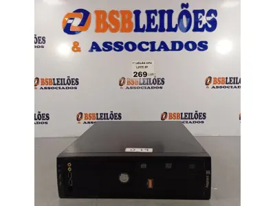 LOTE 269 - 01 CPU ITAUTEC INFOWAY SM 3330, PROCESSADOR PHENON X2, HD 500GB E MEMÓRIA 2GB DDR3. (NO ESTADO, LEILÃO NÃO TEM GARANTIA E NEM DEVOLUÇÃO, SUJEITO A POSSÍVEIS AVARIAS VISÍVEIS/OCULTAS E/OU AUSÊNCIA DE COMPONENTES).
