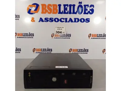 LOTE 304 - 01 CPU ITAUTEC INFOWAY SM 3330, PROCESSADOR PHENON X2, HD 500GB E MEMÓRIA 2GB DDR3. (NO ESTADO, LEILÃO NÃO TEM GARANTIA E NEM DEVOLUÇÃO, SUJEITO A POSSÍVEIS AVARIAS VISÍVEIS/OCULTAS E/OU AUSÊNCIA DE COMPONENTES).