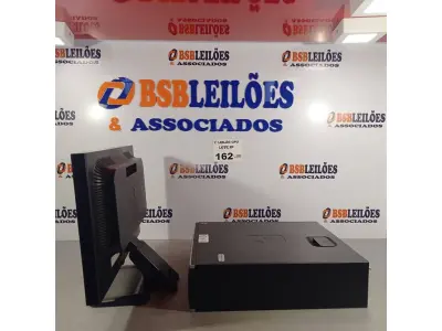 LOTE 162 - 01 CPU HP COMPAQ 6005, PROCESSADOR PHENON X2, HD 250GB, MEMORIA 2GB E 01 MONITOR HP MODELO LE 1851W. (NO ESTADO, LEILÃO NÃO TEM GARANTIA E NEM DEVOLUÇÃO, SUJEITO A POSSÍVEIS AVARIAS VISÍVEIS/OCULTAS E/OU AUSÊNCIA DE COMPONENTES).