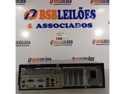 LOTE 186 - 01 CPU ITAUTEC INFOWAY SM 3330, PROCESSADOR PHENON X2, HD 500GB, MEMÓRIA 2GB DDR3. (NO ESTADO, LEILÃO NÃO TEM GARANTIA E NEM DEVOLUÇÃO, SUJEITO A POSSÍVEIS AVARIAS VISÍVEIS/OCULTAS E/OU AUSÊNCIA DE COMPONENTES).
