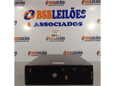 LOTE 241 - 01 CPU ITAUTEC INFOWAY SM 3330, PROCESSADOR PHENON X2, HD 500GB E MEMÓRIA 2GB DDR3. (NO ESTADO, LEILÃO NÃO TEM GARANTIA E NEM DEVOLUÇÃO, SUJEITO A POSSÍVEIS AVARIAS VISÍVEIS/OCULTAS E/OU AUSÊNCIA DE COMPONENTES).