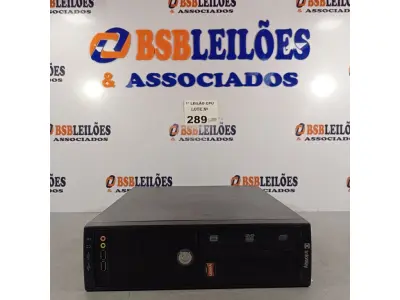 LOTE 289 - 01 CPU ITAUTEC INFOWAY SM 3330, PROCESSADOR PHENON X2, HD 500GB E MEMÓRIA 2GB DDR3. (NO ESTADO, LEILÃO NÃO TEM GARANTIA E NEM DEVOLUÇÃO, SUJEITO A POSSÍVEIS AVARIAS VISÍVEIS/OCULTAS E/OU AUSÊNCIA DE COMPONENTES).