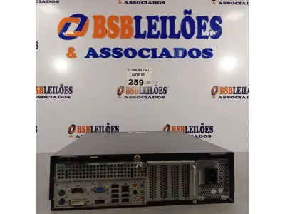 LOTE 259 - 01 CPU ITAUTEC INFOWAY SM 3330, PROCESSADOR PHENON X2, HD 500GB E MEMÓRIA 2GB DDR3. (NO ESTADO, LEILÃO NÃO TEM GARANTIA E NEM DEVOLUÇÃO, SUJEITO A POSSÍVEIS AVARIAS VISÍVEIS/OCULTAS E/OU AUSÊNCIA DE COMPONENTES).