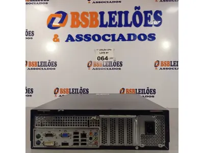 LOTE 064 - 01 CPU ITAUTEC INFOWAY SM 3330, PROCESSADOR PHENON X2, HD 500GB, MEMÓRIA 2GB DDR3. (NO ESTADO, LEILÃO NÃO TEM GARANTIA E NEM DEVOLUÇÃO, SUJEITO A POSSÍVEIS AVARIAS VISÍVEIS/OCULTAS E/OU AUSÊNCIA DE COMPONENTES).