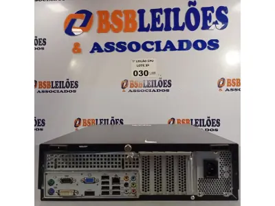 LOTE 030 - 01 CPU ITAUTEC INFOWAY SM 3330, PROCESSADOR PHENON X2, HD 500GB, MEMÓRIA 2GB DDR3. (NO ESTADO, LEILÃO NÃO TEM GARANTIA E NEM DEVOLUÇÃO, SUJEITO A POSSÍVEIS AVARIAS VISÍVEIS/OCULTAS E/OU AUSÊNCIA DE COMPONENTES).