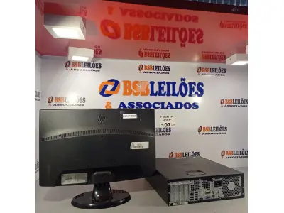LOTE 107 - 01 CPU COMPAQ 6005, PROCESSADOR PHENON X2, 1TB HD, SEM MEMÓRIA E 01 MONITOR MARCA HP MODELO W2043S-PF. (NO ESTADO, LEILÃO NÃO TEM GARANTIA E NEM DEVOLUÇÃO, SUJEITO A POSSÍVEIS AVARIAS VISÍVEIS/OCULTAS E/OU AUSÊNCIA DE COMPONENTES).