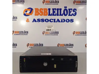 LOTE 091 - 01 CPU ITAUTEC INFOWAY SM 3330, PROCESSADOR PHENON X2, HD 500GB, MEMÓRIA 2GB DDR3. (NO ESTADO, LEILÃO NÃO TEM GARANTIA E NEM DEVOLUÇÃO, SUJEITO A POSSÍVEIS AVARIAS VISÍVEIS/OCULTAS E/OU AUSÊNCIA DE COMPONENTES).