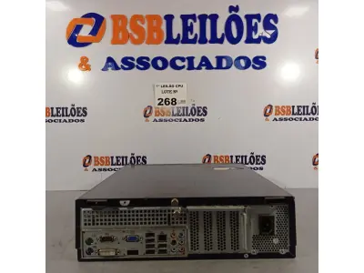 LOTE 268 - 01 CPU ITAUTEC INFOWAY SM 3330, PROCESSADOR PHENON X2, HD 500GB E MEMÓRIA 2GB DDR3. (NO ESTADO, LEILÃO NÃO TEM GARANTIA E NEM DEVOLUÇÃO, SUJEITO A POSSÍVEIS AVARIAS VISÍVEIS/OCULTAS E/OU AUSÊNCIA DE COMPONENTES).
