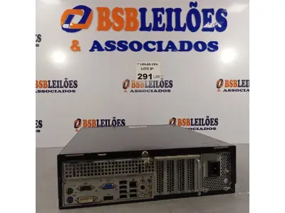 LOTE 291 - 01 CPU ITAUTEC INFOWAY SM 3330, PROCESSADOR PHENON X2, HD 500GB E MEMÓRIA 2GB DDR3. (NO ESTADO, LEILÃO NÃO TEM GARANTIA E NEM DEVOLUÇÃO, SUJEITO A POSSÍVEIS AVARIAS VISÍVEIS/OCULTAS E/OU AUSÊNCIA DE COMPONENTES).