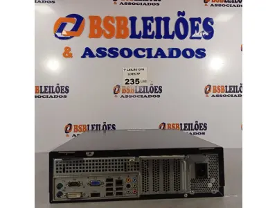 LOTE 235 - 01 CPU ITAUTEC INFOWAY SM 3330, PROCESSADOR PHENON X2, HD 500GB E MEMÓRIA 2GB DDR3. (NO ESTADO, LEILÃO NÃO TEM GARANTIA E NEM DEVOLUÇÃO, SUJEITO A POSSÍVEIS AVARIAS VISÍVEIS/OCULTAS E/OU AUSÊNCIA DE COMPONENTES).