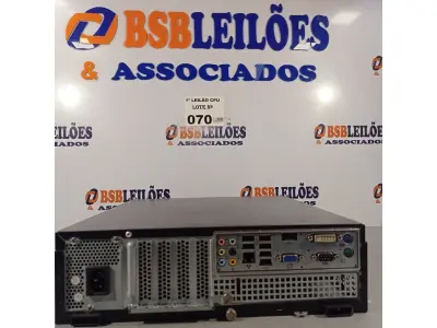 LOTE 070 - 01 CPU ITAUTEC INFOWAY SM 3330, PROCESSADOR PHENON X2, HD 500GB, MEMÓRIA 2GB DDR3. (NO ESTADO, LEILÃO NÃO TEM GARANTIA E NEM DEVOLUÇÃO, SUJEITO A POSSÍVEIS AVARIAS VISÍVEIS/OCULTAS E/OU AUSÊNCIA DE COMPONENTES).
