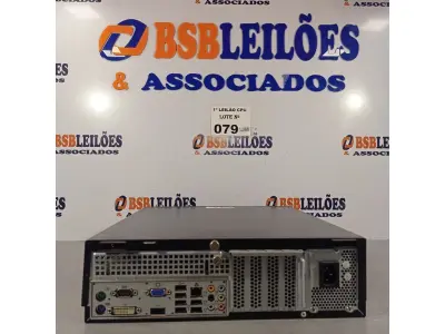 LOTE 079 - 01 CPU ITAUTEC INFOWAY SM 3330, PROCESSADOR PHENON X2, HD 500GB, MEMÓRIA 2GB DDR3. (NO ESTADO, LEILÃO NÃO TEM GARANTIA E NEM DEVOLUÇÃO, SUJEITO A POSSÍVEIS AVARIAS VISÍVEIS/OCULTAS E/OU AUSÊNCIA DE COMPONENTES).