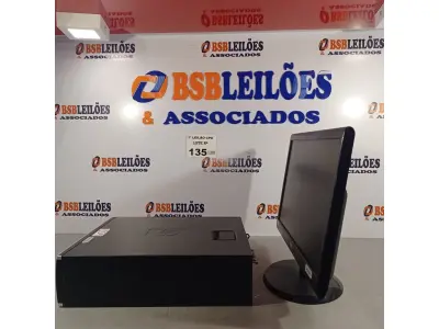 LOTE 135 - 01 CPU HP COMPAQ 6005, PROCESSADOR PHENON X2, 250 GB HD, SEM MEMÓRIA E 01 MONITOR MARCA AOC MODELO E 950S WDA. (NO ESTADO, LEILÃO NÃO TEM GARANTIA E NEM DEVOLUÇÃO, SUJEITO A POSSÍVEIS AVARIAS VISÍVEIS/OCULTAS E/OU AUSÊNCIA DE COMPONENTES).