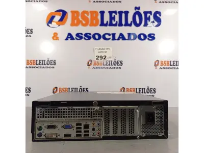 LOTE 292 - 01 CPU ITAUTEC INFOWAY SM 3330, PROCESSADOR PHENON X2, HD 500GB E MEMÓRIA 2GB DDR3. (NO ESTADO, LEILÃO NÃO TEM GARANTIA E NEM DEVOLUÇÃO, SUJEITO A POSSÍVEIS AVARIAS VISÍVEIS/OCULTAS E/OU AUSÊNCIA DE COMPONENTES).