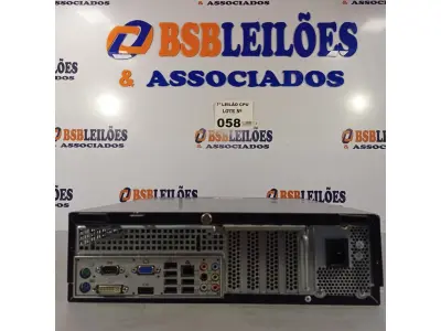 LOTE 058 - 01 CPU ITAUTEC INFOWAY SM 3330, PROCESSADOR PHENON X2, HD 500GB, MEMÓRIA 2GB DDR3. (NO ESTADO, LEILÃO NÃO TEM GARANTIA E NEM DEVOLUÇÃO, SUJEITO A POSSÍVEIS AVARIAS VISÍVEIS/OCULTAS E/OU AUSÊNCIA DE COMPONENTES).