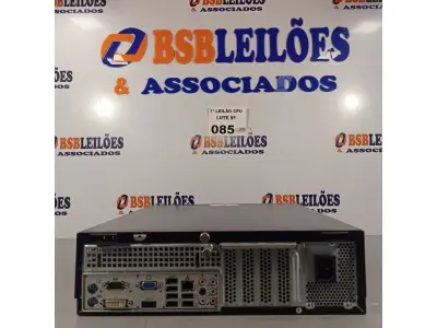 LOTE 085 - 01 CPU ITAUTEC INFOWAY SM 3330, PROCESSADOR PHENON X2, HD 500GB, MEMÓRIA 2GB DDR3. (NO ESTADO, LEILÃO NÃO TEM GARANTIA E NEM DEVOLUÇÃO, SUJEITO A POSSÍVEIS AVARIAS VISÍVEIS/OCULTAS E/OU AUSÊNCIA DE COMPONENTES).