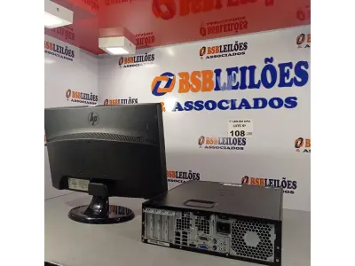 LOTE 108 - 01 CPU COMPAQ 6005, PROCESSADOR PHENON X2, 1TB HD, SEM MEMÓRIA E 01 MONITOR MARCA HP MODELO W2043S-PF. (NO ESTADO, LEILÃO NÃO TEM GARANTIA E NEM DEVOLUÇÃO, SUJEITO A POSSÍVEIS AVARIAS VISÍVEIS/OCULTAS E/OU AUSÊNCIA DE COMPONENTES).