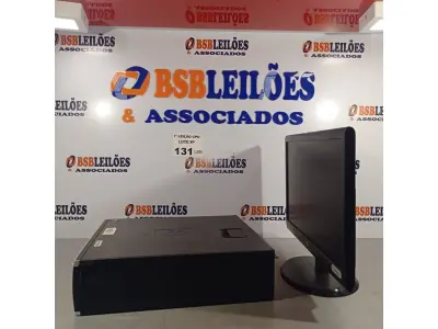 LOTE 131 - 01 CPU HP COMPAQ 6005, PROCESSADOR PHENON X2, 250 GB HD, SEM MEMÓRIA E 01 MONITOR MARCA AOC MODELO E 950S WDA. (NO ESTADO, LEILÃO NÃO TEM GARANTIA E NEM DEVOLUÇÃO, SUJEITO A POSSÍVEIS AVARIAS VISÍVEIS/OCULTAS E/OU AUSÊNCIA DE COMPONENTES).