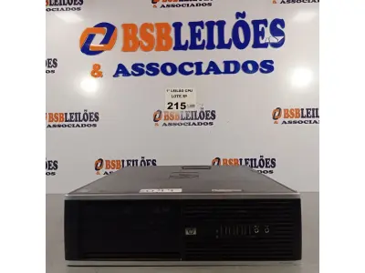 LOTE 215 - 01 CPU HP COMPAQ 6005, PROCESSADOR PHENON X2, HD 250 E MEMORIA 2GB. (NO ESTADO, LEILÃO NÃO TEM GARANTIA E NEM DEVOLUÇÃO, SUJEITO A POSSÍVEIS AVARIAS VISÍVEIS/OCULTAS E/OU AUSÊNCIA DE COMPONENTES).