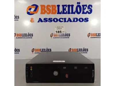 LOTE 185 - 01 CPU ITAUTEC INFOWAY SM 3330, PROCESSADOR PHENON X2, HD 500GB, MEMÓRIA 2GB DDR3. (NO ESTADO, LEILÃO NÃO TEM GARANTIA E NEM DEVOLUÇÃO, SUJEITO A POSSÍVEIS AVARIAS VISÍVEIS/OCULTAS E/OU AUSÊNCIA DE COMPONENTES).