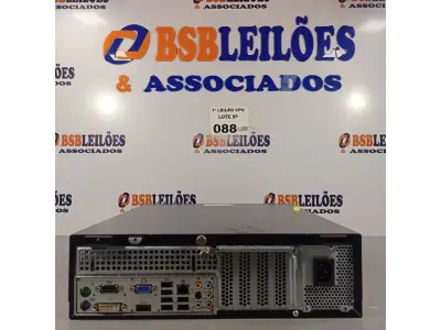 LOTE 088 - 01 CPU ITAUTEC INFOWAY SM 3330, PROCESSADOR PHENON X2, HD 500GB, MEMÓRIA 2GB DDR3. (NO ESTADO, LEILÃO NÃO TEM GARANTIA E NEM DEVOLUÇÃO, SUJEITO A POSSÍVEIS AVARIAS VISÍVEIS/OCULTAS E/OU AUSÊNCIA DE COMPONENTES).