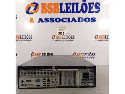 LOTE 301 - 01 CPU ITAUTEC INFOWAY SM 3330, PROCESSADOR PHENON X2, HD 500GB E MEMÓRIA 2GB DDR3. (NO ESTADO, LEILÃO NÃO TEM GARANTIA E NEM DEVOLUÇÃO, SUJEITO A POSSÍVEIS AVARIAS VISÍVEIS/OCULTAS E/OU AUSÊNCIA DE COMPONENTES).