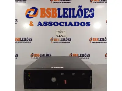 LOTE 245 - 01 CPU ITAUTEC INFOWAY SM 3330, PROCESSADOR PHENON X2, HD 500GB E MEMÓRIA 2GB DDR3. (NO ESTADO, LEILÃO NÃO TEM GARANTIA E NEM DEVOLUÇÃO, SUJEITO A POSSÍVEIS AVARIAS VISÍVEIS/OCULTAS E/OU AUSÊNCIA DE COMPONENTES).