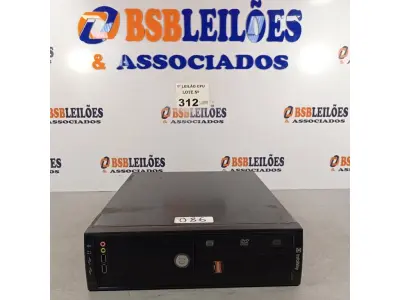 LOTE 312 - 01 CPU ITAUTEC INFOWAY SM 3330, PROCESSADOR PHENON X2, HD 500GB E MEMÓRIA 2GB DDR3. (NO ESTADO, LEILÃO NÃO TEM GARANTIA E NEM DEVOLUÇÃO, SUJEITO A POSSÍVEIS AVARIAS VISÍVEIS/OCULTAS E/OU AUSÊNCIA DE COMPONENTES).