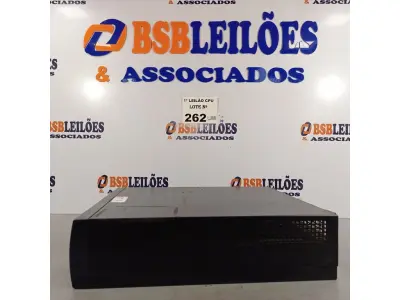 LOTE 262 - 01 CPU ITAUTEC INFOWAY SM 3330, PROCESSADOR PHENON X2, HD 500GB E MEMÓRIA 2GB DDR3. (NO ESTADO, LEILÃO NÃO TEM GARANTIA E NEM DEVOLUÇÃO, SUJEITO A POSSÍVEIS AVARIAS VISÍVEIS/OCULTAS E/OU AUSÊNCIA DE COMPONENTES).