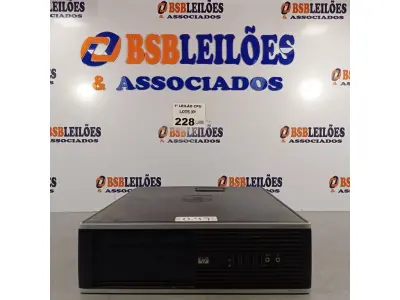 LOTE 228 - 01 CPU HP COMPAQ 6005, PROCESSADOR PHENON X2, HD 250 E MEMORIA 2GB. (NO ESTADO, LEILÃO NÃO TEM GARANTIA E NEM DEVOLUÇÃO, SUJEITO A POSSÍVEIS AVARIAS VISÍVEIS/OCULTAS E/OU AUSÊNCIA DE COMPONENTES).