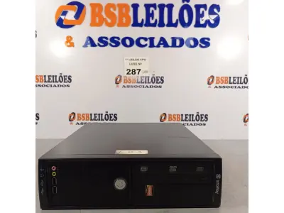 LOTE 287 - 01 CPU ITAUTEC INFOWAY SM 3330, PROCESSADOR PHENON X2, HD 500GB E MEMÓRIA 2GB DDR3. (NO ESTADO, LEILÃO NÃO TEM GARANTIA E NEM DEVOLUÇÃO, SUJEITO A POSSÍVEIS AVARIAS VISÍVEIS/OCULTAS E/OU AUSÊNCIA DE COMPONENTES).