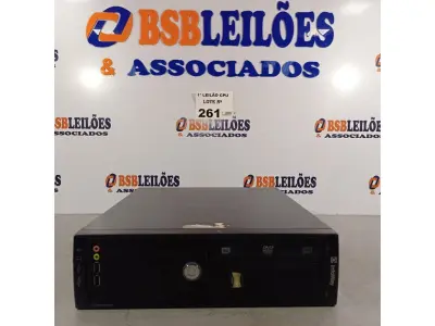 LOTE 261 - 01 CPU ITAUTEC INFOWAY SM 3330, PROCESSADOR PHENON X2, HD 500GB E MEMÓRIA 2GB DDR3. (NO ESTADO, LEILÃO NÃO TEM GARANTIA E NEM DEVOLUÇÃO, SUJEITO A POSSÍVEIS AVARIAS VISÍVEIS/OCULTAS E/OU AUSÊNCIA DE COMPONENTES).