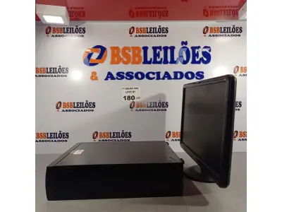 LOTE 180 - 01 CPU ITAUTEC INFOWAY SM 3330, PROCESSADOR PHENON X2, HD 500GB, MEMÓRIA 2GB DDR3 E 01 MONITOR COMPAQ MODELO WJ 674 A. (NO ESTADO, LEILÃO NÃO TEM GARANTIA E NEM DEVOLUÇÃO, SUJEITO A POSSÍVEIS AVARIAS VISÍVEIS/OCULTAS E/OU AUSÊNCIA DE COMPONENTES).
