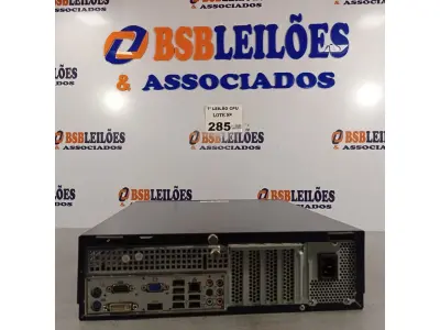 LOTE 285 - 01 CPU ITAUTEC INFOWAY SM 3330, PROCESSADOR PHENON X2, HD 500GB E MEMÓRIA 2GB DDR3. (NO ESTADO, LEILÃO NÃO TEM GARANTIA E NEM DEVOLUÇÃO, SUJEITO A POSSÍVEIS AVARIAS VISÍVEIS/OCULTAS E/OU AUSÊNCIA DE COMPONENTES).