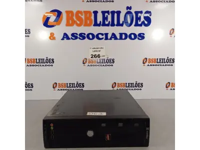 LOTE 266 - 01 CPU ITAUTEC INFOWAY SM 3330, PROCESSADOR PHENON X2, HD 500GB E MEMÓRIA 2GB DDR3. (NO ESTADO, LEILÃO NÃO TEM GARANTIA E NEM DEVOLUÇÃO, SUJEITO A POSSÍVEIS AVARIAS VISÍVEIS/OCULTAS E/OU AUSÊNCIA DE COMPONENTES).